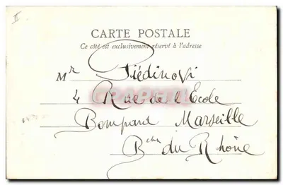 Park Rambouillet — Ermitaż — wydawca R.F. Paris, n°3-504 — Rewers