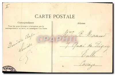 Zamek w RAMBOUILLET — Fasady południowa i wschodnia — Nowe wydawnictwo — Rewers