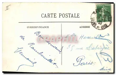 Rambouillet — Het Park — Een Hoekje van het Meer — LL. — N° 63 — Achterkant