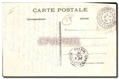 Montfort-l'Amaury — A Grande Torre — Postos — Verso