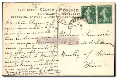 Mezy (Seine-et-Oise) — Park dawnego zamku — ND Fot. n°283 — Rewers