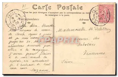 Poissy — Katedra Notre-Dame — ND Phot, n°40 — Rewers