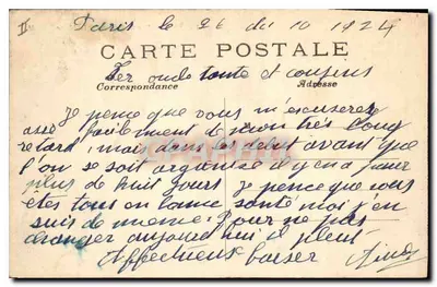 Poissy — Vista Interna da Abadia — C. NCAISE — Verso