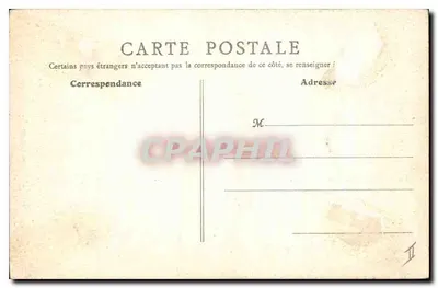 Poissy (S.-et-O.) — Abside da Igreja — B.F., Paris, n°13 — Verso