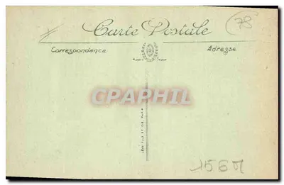 Poissy — Katedra — Widok z Absydy — LL. — Rewers