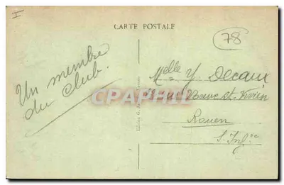 Rosny-sur-Seine (S. et O.) — Zamek — Wydawnictwo G. Arnaud — Rewers