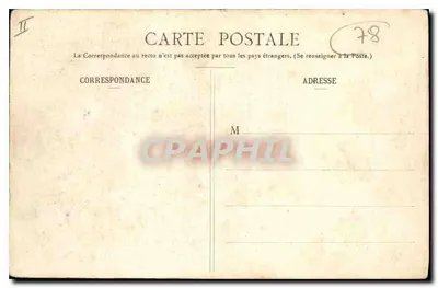 Rosny-sur-Seine (S.-et-O.) — A Grade do Castelo — Collection Roureel — Verso