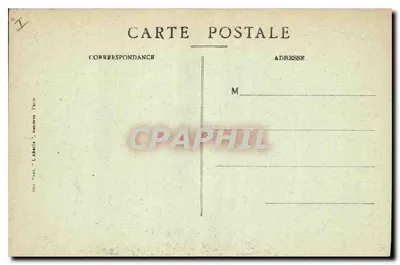 Poissy (S.-et-O.) — Detalhes da arquitetura da Igreja Nossa Senhora — L'Abeille, Asnières — Verso