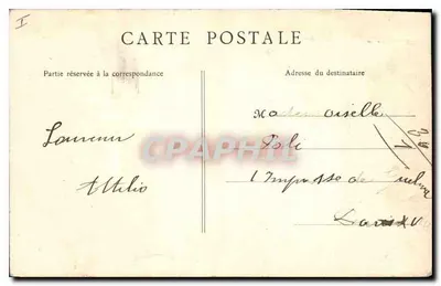 Maison-Laffitte — O Castelo — S.F. Paris — Verso