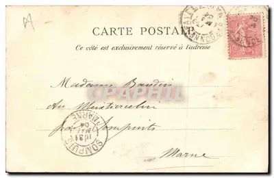 Castello di Montmirail — Sujamme, Sompuits — H. il Lory, Foto. N° 47 — Verso