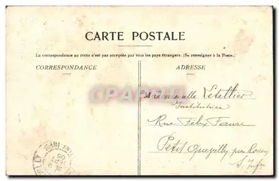 Montmort - Zamek - Wjazd (B) — La Champagne Illustrée, seria 223 — Rewers