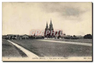 Lepine (Marne) — Vue prise au sud-ouest — ND. Phot.