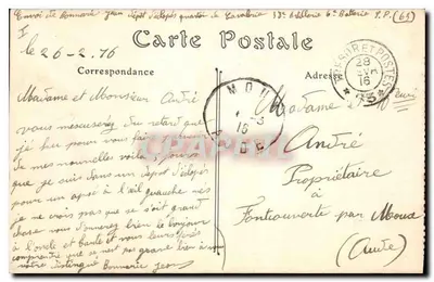 Lépine (Marne) — Bazylika Najświętszej Maryi Panny, fasada — N.D. 96 — Rewers
