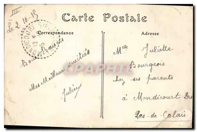 Lepine (Marne) — Vue prise au Sud-Ouest — ND. Phot. — Verso
