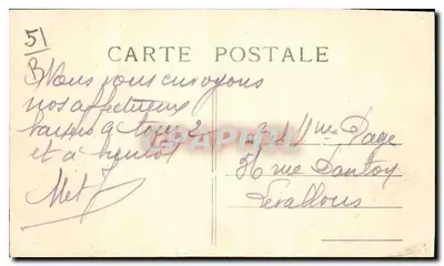 Saint-Martin-d'Ablois — O Castelo — Verso