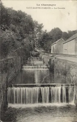 Saint-Martin-d'Ablois — As Cataratas — J. Bracquemart, lib.édil, Epernay