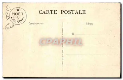 Vista de Hautvillers (Berceau du Vin de Champagne) — Moët & Chandon, editora — Verso