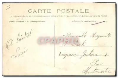 Reims — Katedra — Wydane przez Grands Magasins Aux Suisses de Charité, Reims — Rewers
