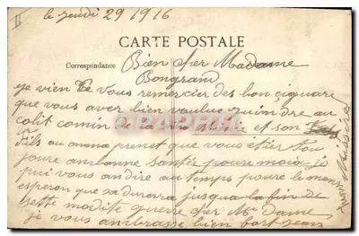 Reims — Katedra — Widok panoramiczny, widok na katedrę i wieżę transeptu, po stronie południowej ku absydzie — Rewers