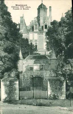 Montmort — Castelo do Século XVI — Fachada e Entrada