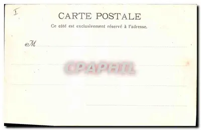 Cannes — Fort na wyspie Świętej Marguerite — P. L. Maillan, wyd. Cannes 672 — Rewers