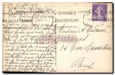 CANNES - Ogród Kasyna - LL — Rewers