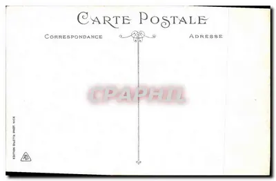 CANNES - Promenade de la Croisette — Wydawca Giletta Fot. Nice, nr 442 — Rewers