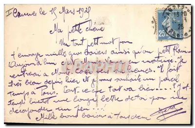 Cannes. La Croisette i Mont Chevallier — CAP. 14 — wydawca CAP — Rewers