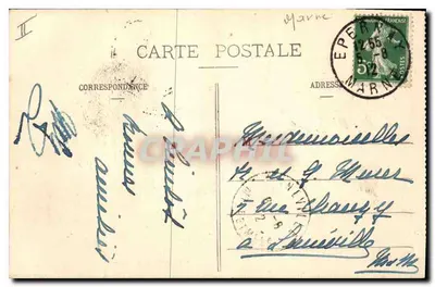 Epernay — Zamek Pekin — Wydawca Nowych Galerii, Epernay — Rewers