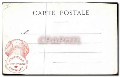 Épernay — Fonte do Sourdon — Mercier & Cie, Épernay — Verso