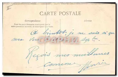 Ogród Épernay — Épernay — wydawca C.L.C. nr 37 — Rewers