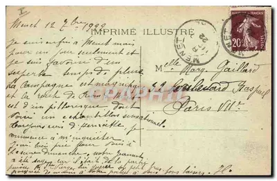 Cantal — 61, O Ponte da Morte — Barbata, imp. Bort — Verso