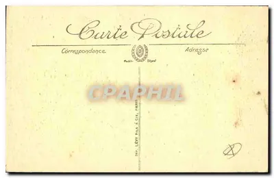 Marselha — Os Elevadores e Nossa Senhora da Guarda — Editor Lévy Fils & Cie, Paris, n°17 — Verso