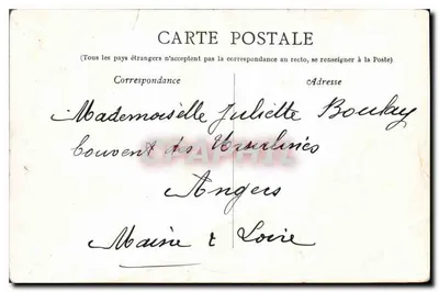 Marseille — Wejście do starego portu, Le Transbordeur — wydawca nieznany, nr serii 10F — Rewers
