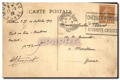 Marseille — Stare porty — R. Nayssel, wyd. — Rewers