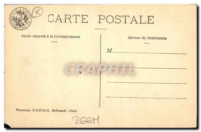 Stare Marseillette — Muzeum — Cte V. de Gaudemaris, fot. — n°1 — Rewers