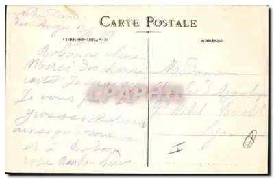 Marselha. N.-D. de la Garde e os Elevadores — Z.Z. — Verso