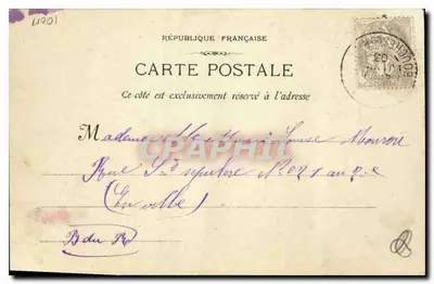 Marseille - 14 Aufzüge der N.D. de la Garde — Fotograf L. Durame — Rückseite
