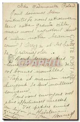 Marseille — Pałac Longchamp pod śniegiem — HISTORIA, n°69 — Rewers