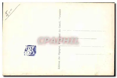 मार्सिले - कैस्टेल्लान चौक और कैंटिनी फॉन्टेन — संस्करण सीगों, 9 कैनल बुलेवार्ड — पीछे