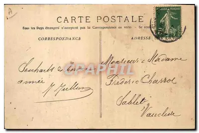 Marseille — Le Grand Théâtre — Phototypie E. Loeur, Marseille — Verso