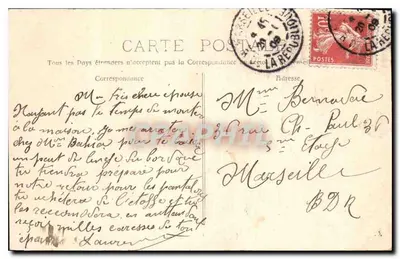 Marsella - La Caserne St-Charles — vista de la entrada con guardias — editor Kuat Edit, n°56 — Reverso