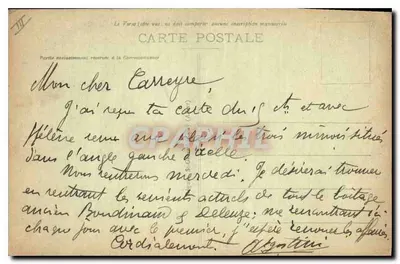 Vichy — Pokryta aleja w Parku — Idealna, n° 357 — Rewers