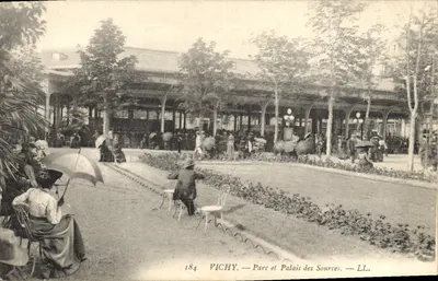 Vichy — Parque e Palácio das Fontes — LL. n°184