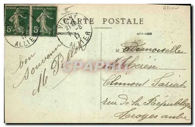 Vichy — Pawiłon źródła Célestins — Wydawnictwo L. O., nr 29 — Rewers