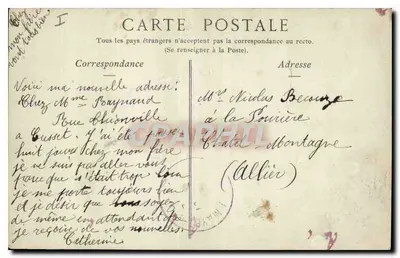 Estabelecimento Termal de Sainte-Marie — Arredores de Vichy — Collections ND Post — Verso