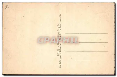 Vichy — Fonte Chomel — G. d'O — Verso
