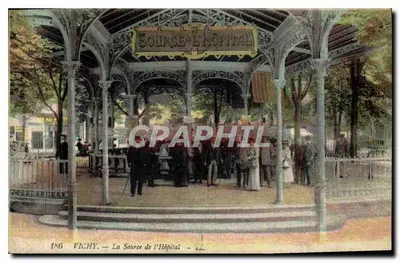 Vichy — A Fonte do Hospital — L. L. (nº 186)