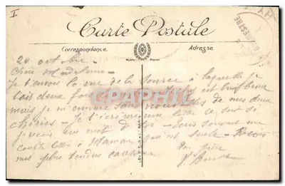 Vichy — A Fonte do Hospital — L. L. (nº 186) — Verso