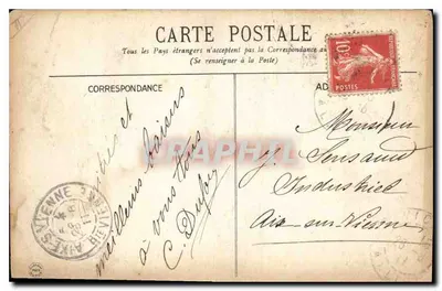 Vichy — Source Lucas — G.D. — n°19 — Verso